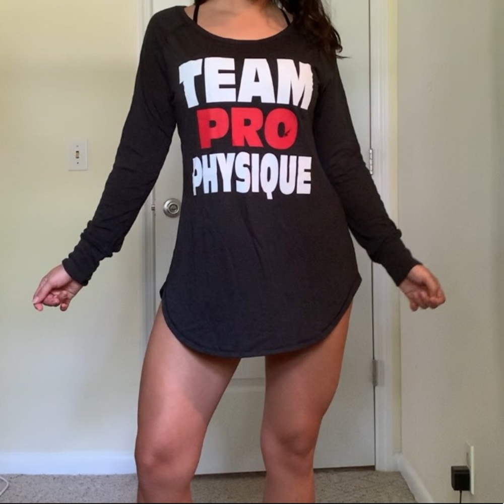 Team pro physique show day cover up